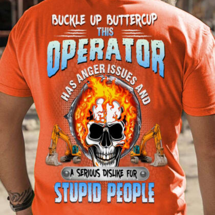 Operator Anger Issues Skull Flames