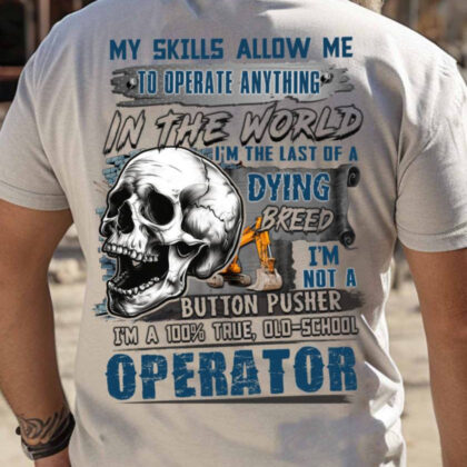 Old School Operator - Dying Breed Skull Theme